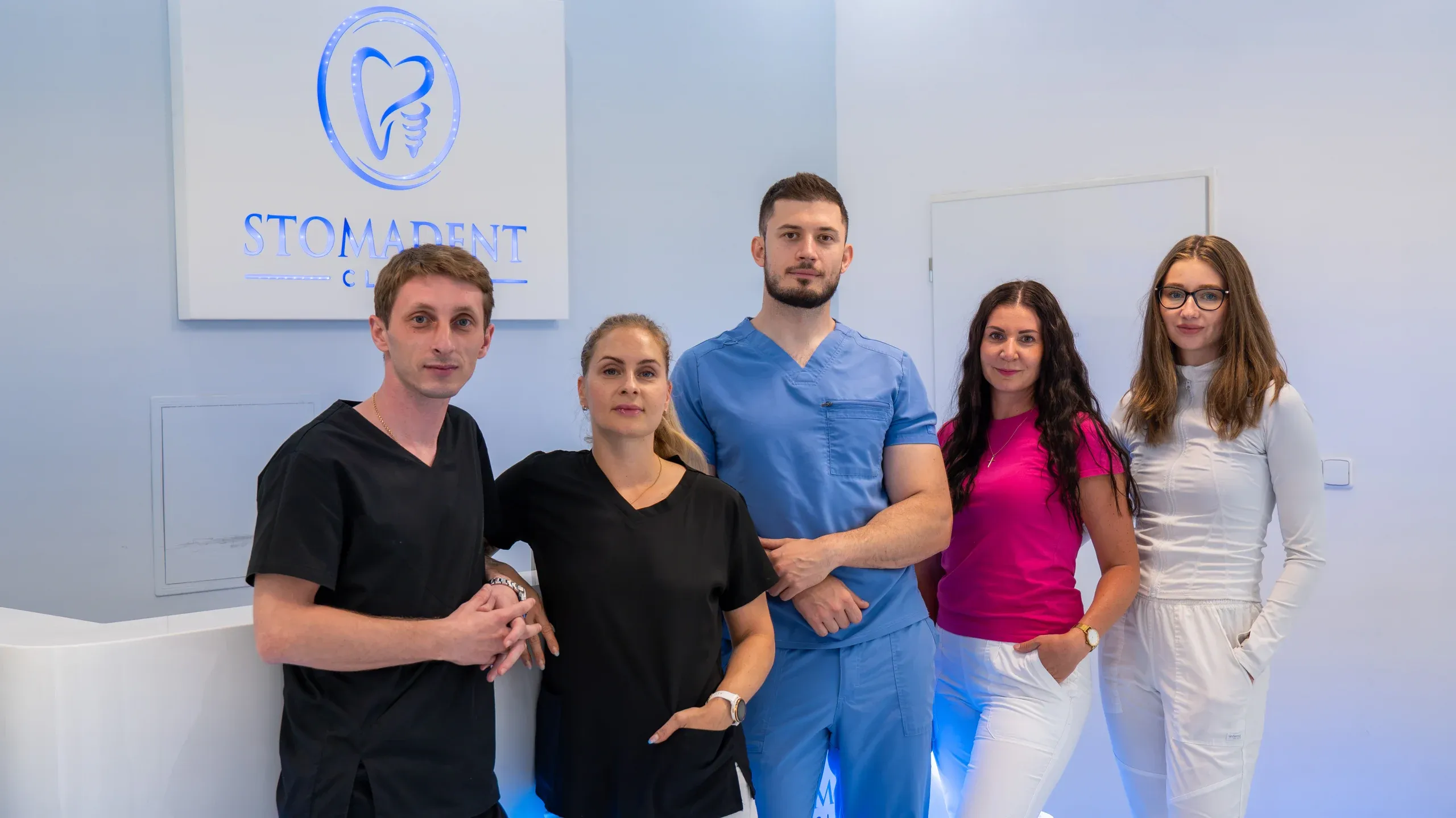 Tým kliniky STOMADENT Clinic Kladno